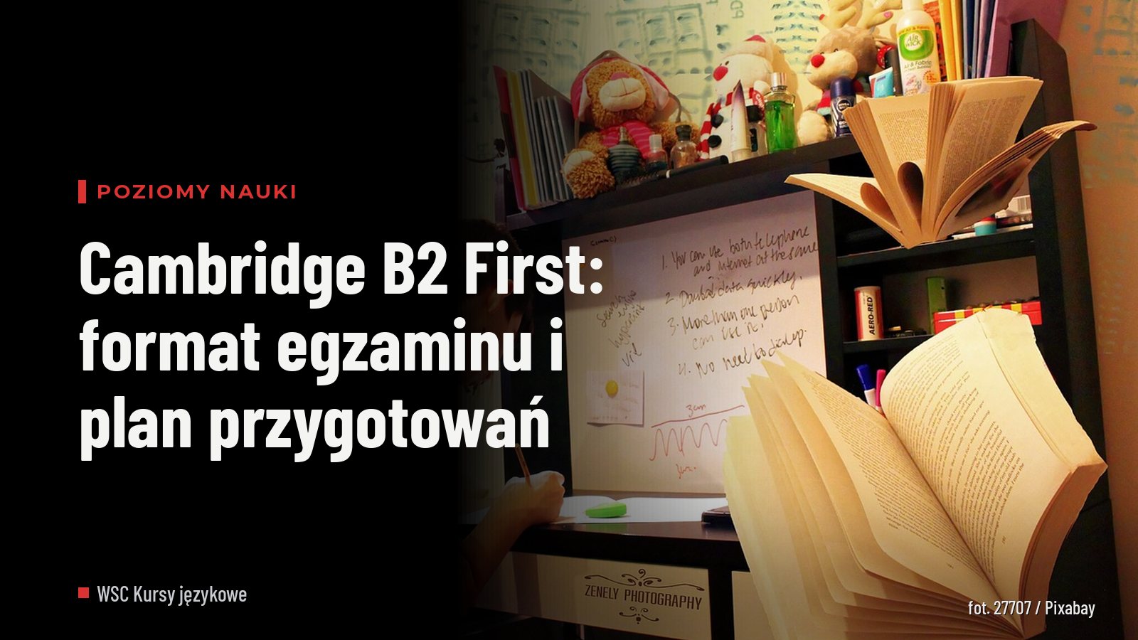Cambridge B2 First: format egzaminu i plan przygotowań